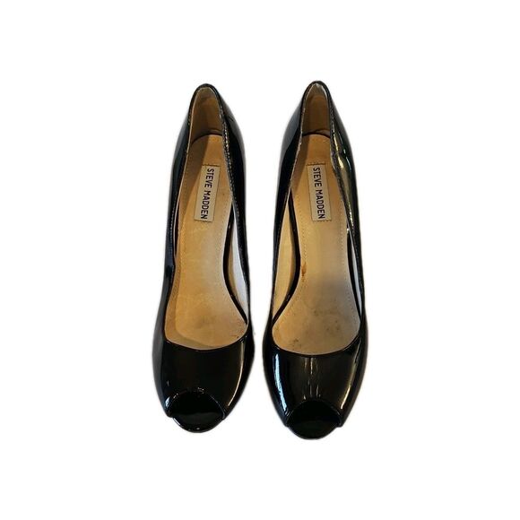 Steve Madden Black Heels - Picture 1 of 8